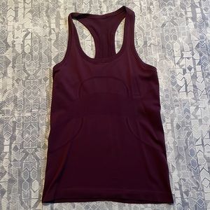 Swiftly Tech Racerback Garnet